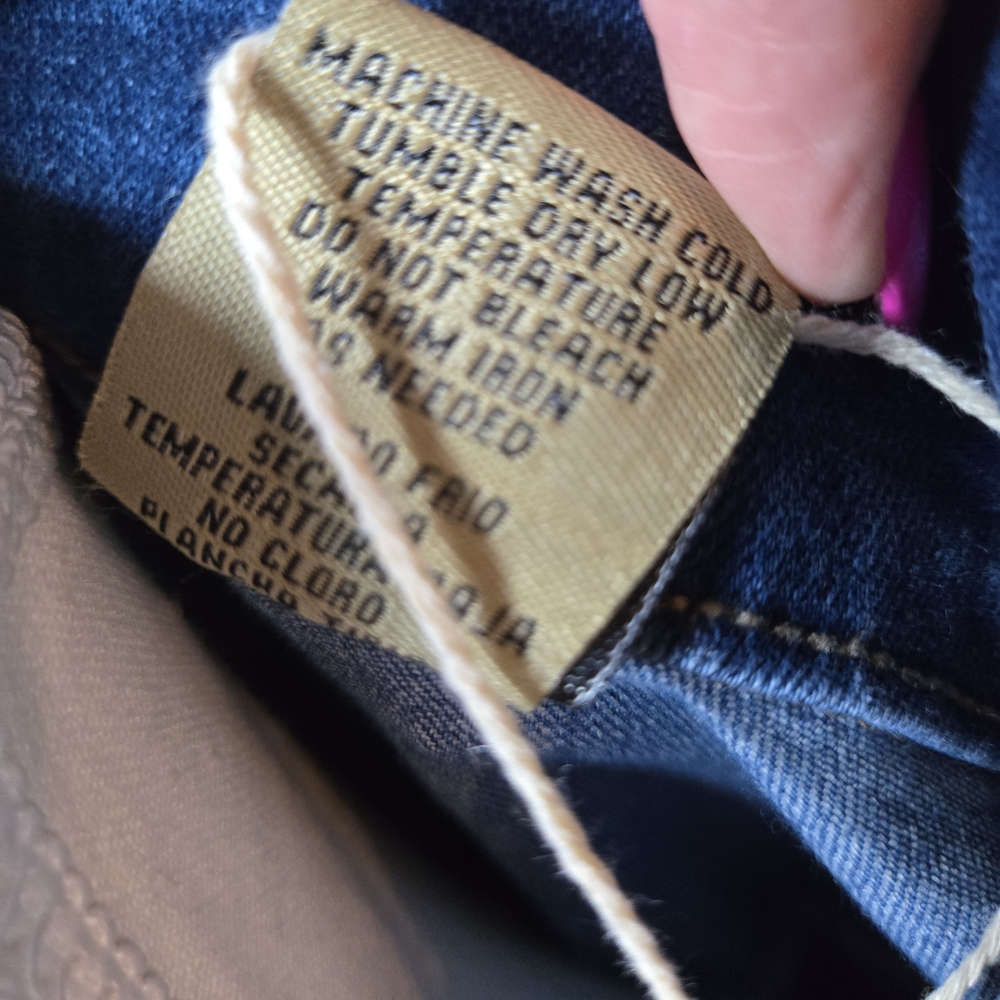 Rina Rossi Blue Jean Jacket New With Tags - Picture 12 of 12
